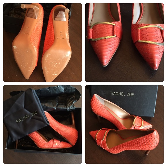 RACHEL ZOE Kassidy Stacked 3” Heel 6.5 NWB - Picture 8 of 8